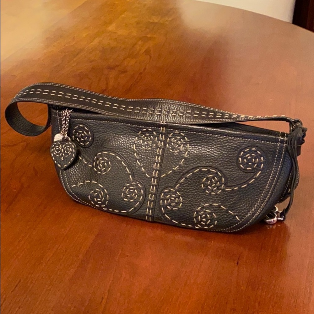 Brighton Embroidered Shoulder Bag